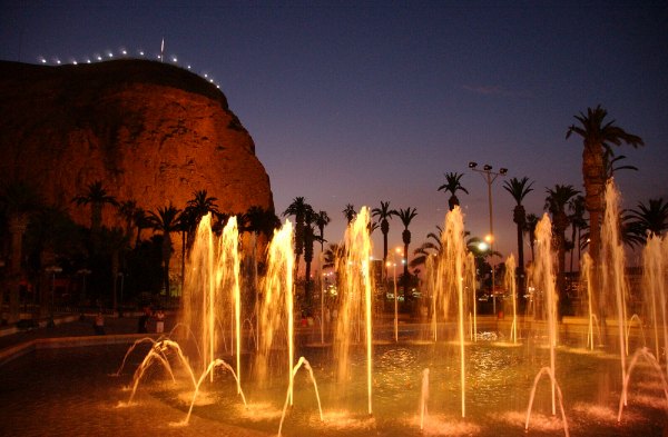 El imponente Morro de Arica.