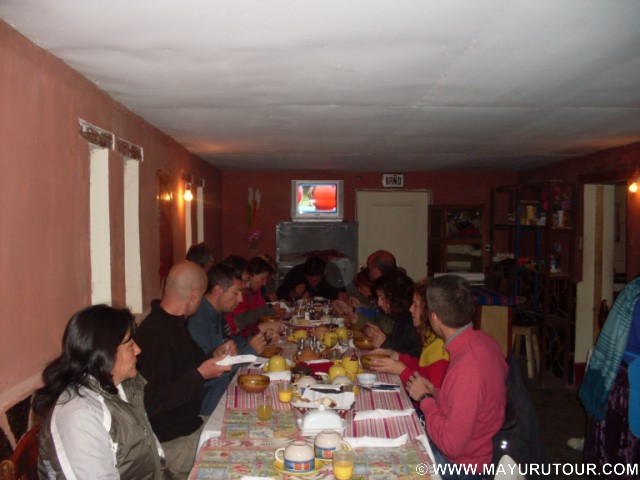 Cena En Colchane Norte de Chile