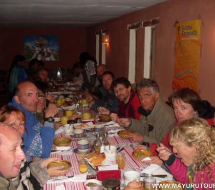 Cena En Colchane Norte de Chile