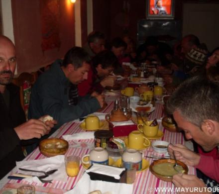 Cena En Colchane Norte de Chile