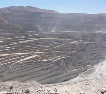 Vista mina de Chuquimata