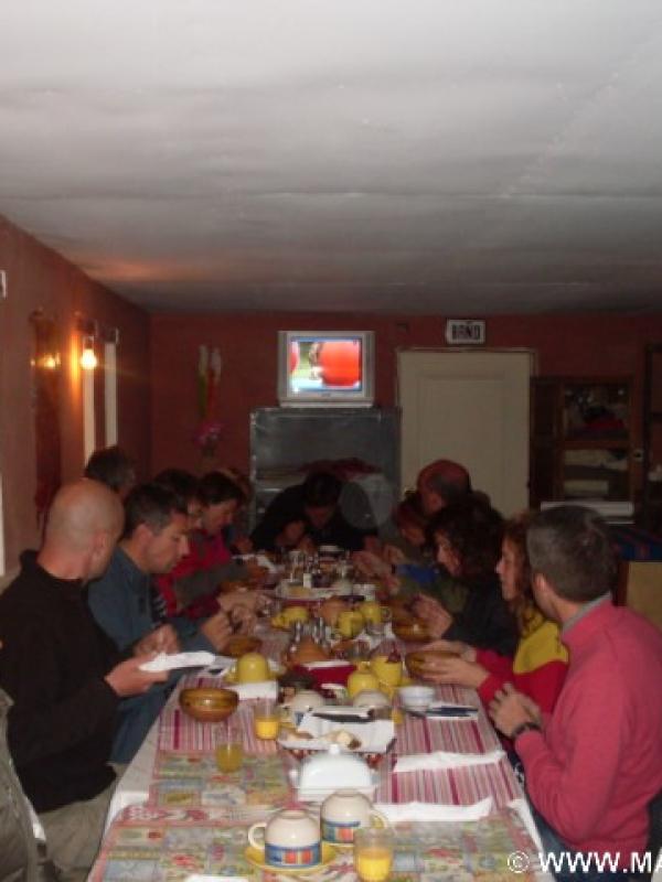 Cena En Colchane Norte de Chile