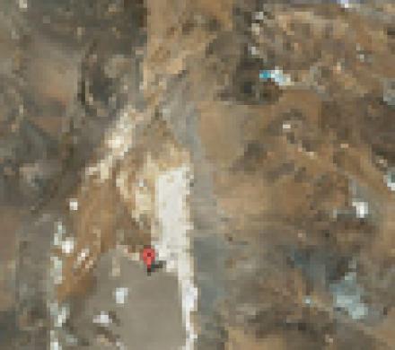 Mapa de Salar de Atacama, desierto más árido del mundo