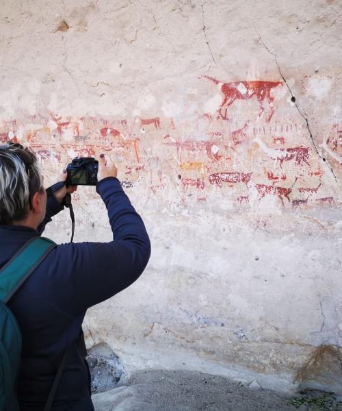 Viaje y Trekking a pinturas rupestres de Vilacaurani (1/2 dí­a)